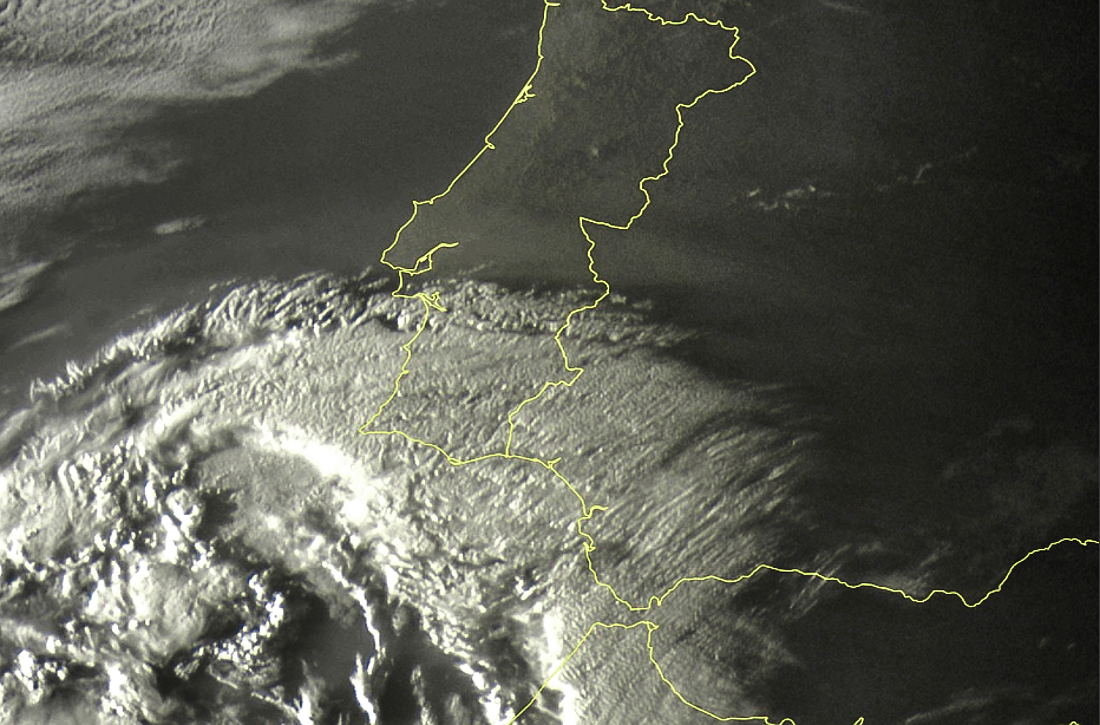 Así entra la nube de polvo sahariano en España ¿Hasta cuándo nos afectará?