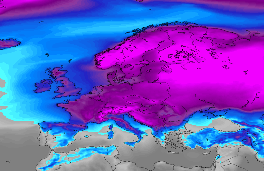 Una importante ola de frío invadirá Europa los próximos días ¿Cómo afectará a España?